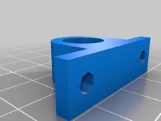 RepRap Y-carriage Igus Bushing Holders 3D Printer Model