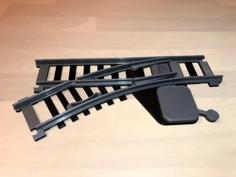 Turnout For OS-Railway – Fully 3D-printable Railway System! 3D Printer Model