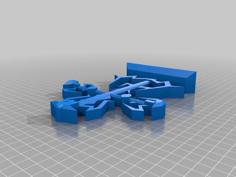 Cross On Stand. 3D Printer Model