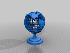 Globe Light 3D Printer Model