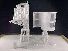 Wind Marble Machine 3D Printer Model