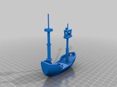 Benchy Sailboat 3D Printer Model