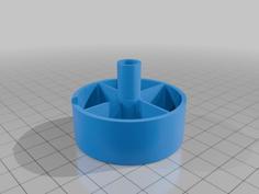 Wardrobe Foot Replacement 3D Printer Model