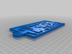 Fallout Vault-Tec Vault Boy Sign 3D Printer Model