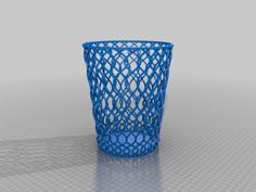 BathroomWasteBasket 3D Printer Model