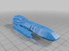 Battlestar Galactica – Hermes Class 3D Printer Model