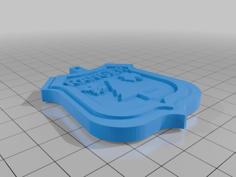 Escoltes Del Pla De L’Estany (Rangers) Keychain 3D Printer Model