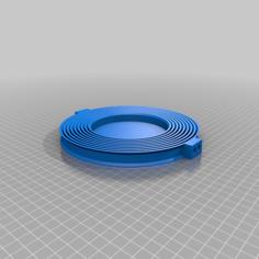 Circular Collapsible Bowl/Basket 3D Printer Model