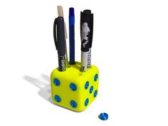 Pen Holder – Dice 3D Printer Model