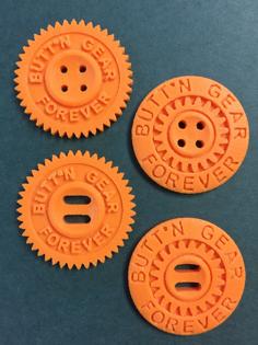 BUTToN GEAR FOREVER 3D Printer Model