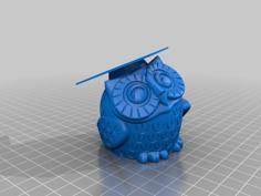 Graduation Owl 3D Printer Model