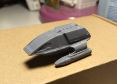 Type 8 Shuttlecraft, Small Scale 3D Printer Model