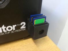 Makerbot Replicator 2 SD Card Caddy 3D Printer Model