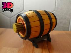 Print-in-Place Twisty Puzzle Box – Difficult Barrel 3D Printer Model