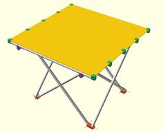 Camping Table 3D Printer Model