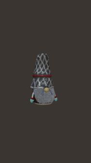 Scandinavian Christmas Gnome 3D Printer Model