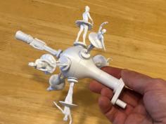 Nutcracker Suite Mechanical Toy 3D Printer Model