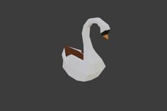 Swan Pot 3D Printer Model