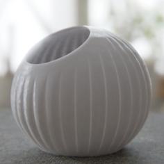 Vertically Striped Spherical Planter 3D Printer Model