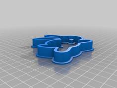 Easter Bunny Cookie Cutter 3D Printer Model