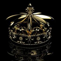 Royal Crown 3D Printer Model