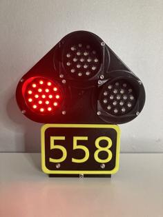 Dwergsein MF Iconic Dutch Railroad Train Signal 3D Printer Model