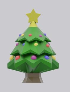 Simple Christmas Tree 3D Printer Model