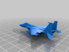 US F-15C Fighter 3D Printer Model