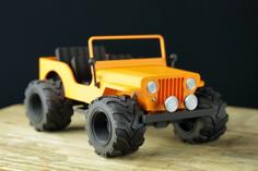 WILLYS JEEP – Fully Printable 3D Printer Model