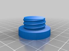 Flipped Cap With Grip For Fully Printable Fishing Rod 3D Printer Model