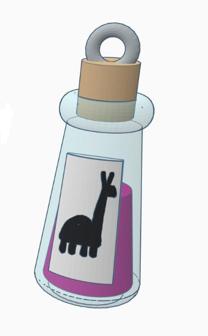 Kuzco’s Poison Vial Earrings 3D Printer Model