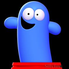 Bloo – Fosters Home For Imaginary Friends 3D Printer Model