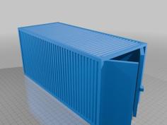 Standard Container 00 Gauge 3D Printer Model