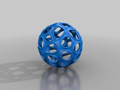 Caged Sphere 03 3D Printer Model