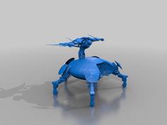 Weird Robot Angel Thing 3D Printer Model