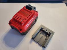 Craftsman V20 Battery Adapter 20v 3D Printer Model