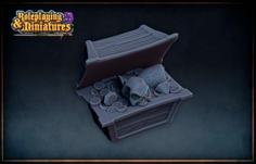 Treasure Chest & Skull (From “Treasure Chambers” Set) 3D Printer Model