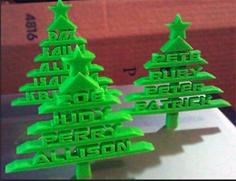 Xmas Tree Ornament 3D Printer Model