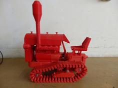 Tractor De Cadenas En Su Conjunto 3D Printer Model