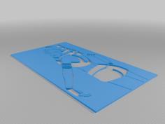 Ahsoka Tano Stencil 10 3D Printer Model