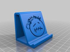 Travis Scott Phone Stand 3D Printer Model