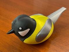 Kohlmeise – Great Tit 3D Printer Model