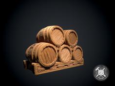 Barrels – LOTR: Journeys In Middle-earth 3D Printer Model