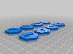 Forbidden Stars Order Token Set 3D Printer Model