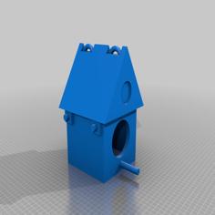 Simple Bird House (Updated) 3D Printer Model