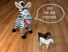 Simple Animals 8 – Zebra 3D Printer Model