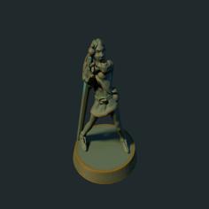 Alice 28mm (No Supports Needed) 3D Printer Model