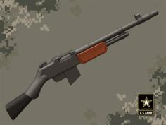 Browning Automatic Rifle For Lego Minifigures 3D Printer Model