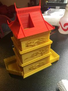 Dragon Dice Tower Remix – Removed Trays 3D Printer Model