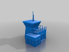 Outpost 6: Building For 28mm Gaming 3D Printer Model